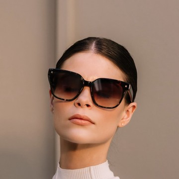 ROSIE ALLAN [] STELLA款 茶琥珀色手工板材墨鏡