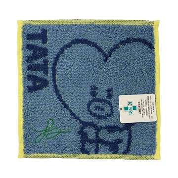 日本丸真 宇宙明星BT21口袋小方巾 TATA_廠商直送