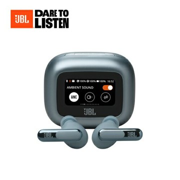 【JBL】 Live Beam 3 觸控螢幕真無線降噪藍牙耳機 藍原價7490(省1000)
