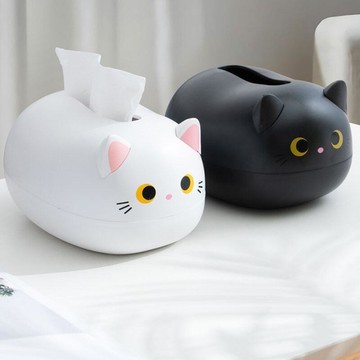 日系可愛貓咪面紙盒 隱藏牙籤盒 衛生紙收納盒 多功能面紙盒 貓咪面紙盒 貓面紙盒 防摔面紙盒  露天市集  全臺最大的網