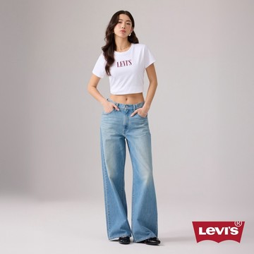 Levi's® Performance Cool Cinch Wide Leg寬管牛仔褲 人氣新品 0073B-0009