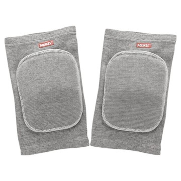 AOLIKES 奧力克斯 運動防護加厚海綿護膝  L  灰色  1雙