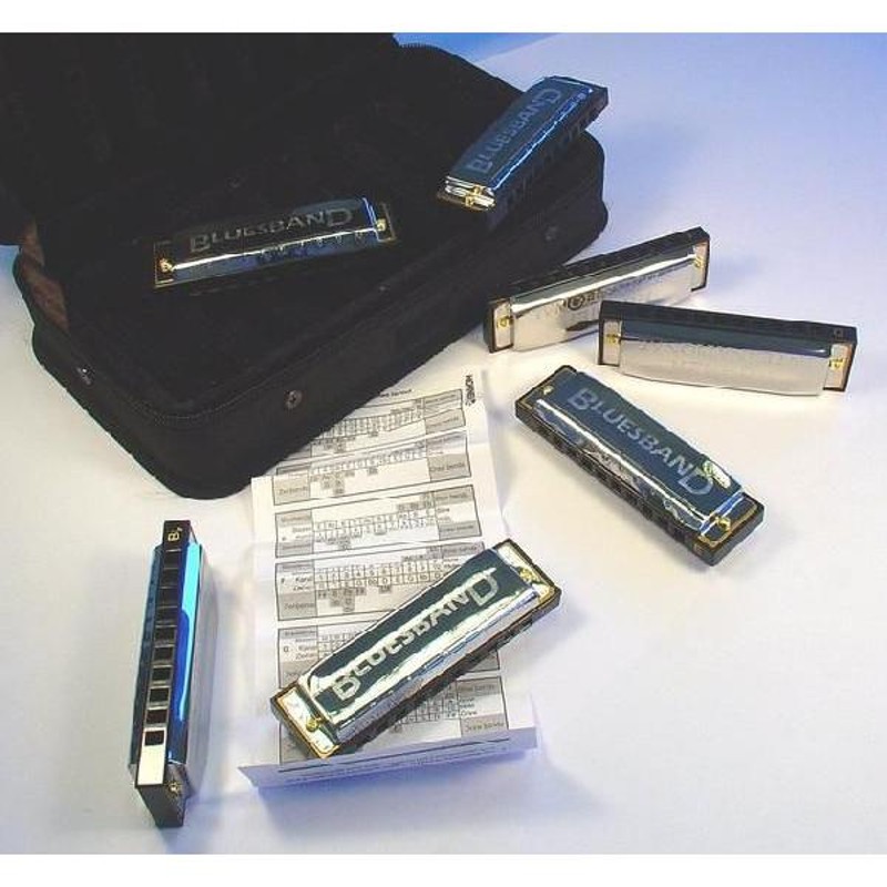 HOHNER [ホーナー ]ハーモニカ Blues Band Harmonica 7set ブルース