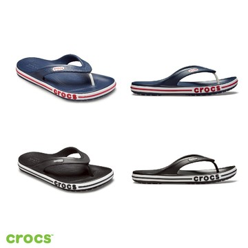 Crocs卡駱馳 (中性鞋) 貝雅卡駱班拖鞋-藍色-205393-4CC_洞洞鞋