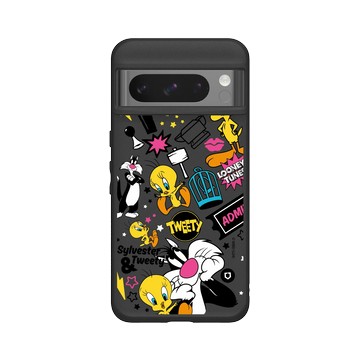Pixel 8 Pro SolidSuit 黑 - 樂一通 Looney Tunes - 搗蛋系列-崔弟