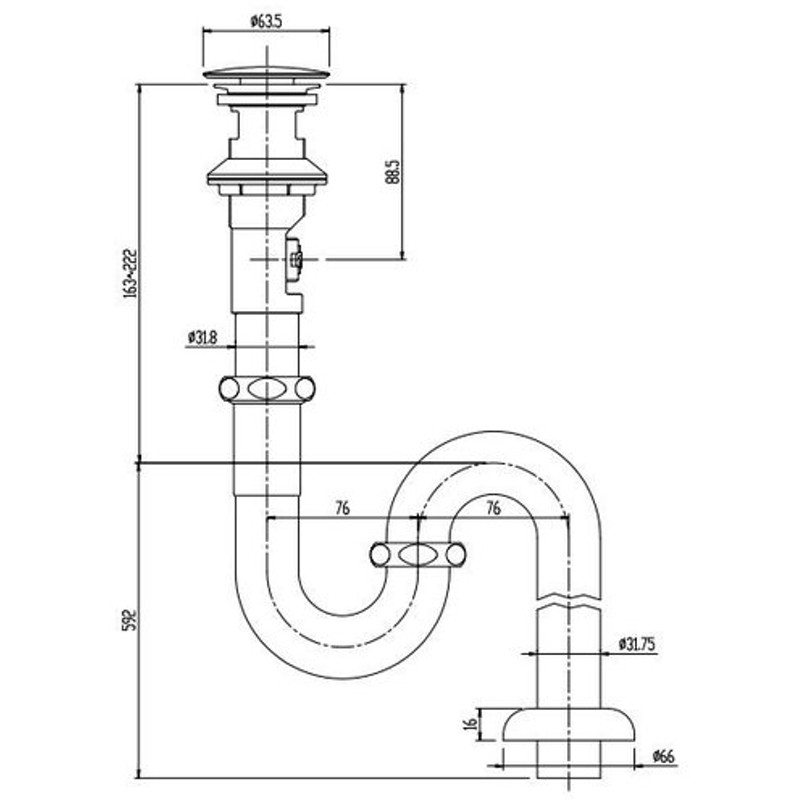 81％以上節約 LIXIL INAX リクシル イナックス 電気温水器用排水金具 キッチン用 1.5インチ 40A 2インチ 50A 排水管兼用 EFH -6MK discoversvg.com