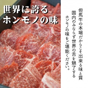 但馬牛 赤身焼き肉用(モモ又は肩)500g