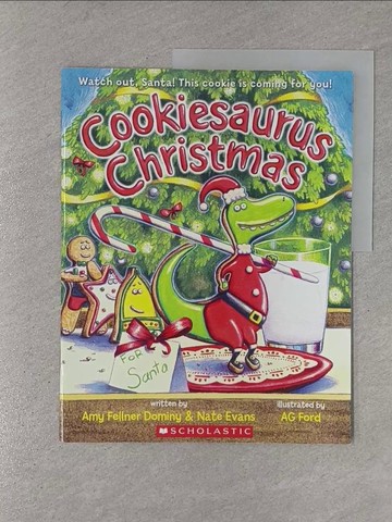 【書寶二手書T1／少年童書_ZBH】Cookiesaurus Christmas