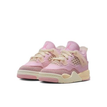 Nike Air Jordan 4 Retro 粉杏 TD 包覆 透氣 緩震 休閒鞋 運動鞋 小童鞋 IB6714-600