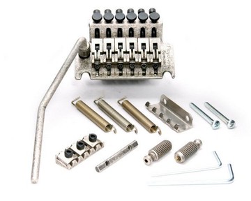 原廠 Floyd Rose Special FRTS6000R2 六弦電吉他 (舊化銀色) 大搖座顫音系統【唐尼樂器】