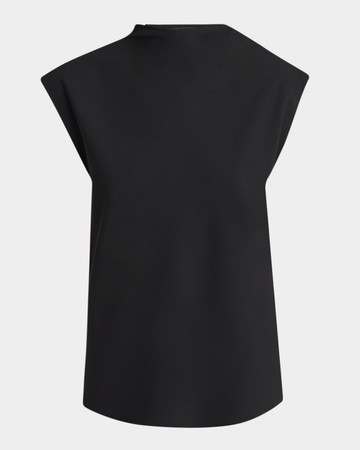 Double Silk Satin Blouse