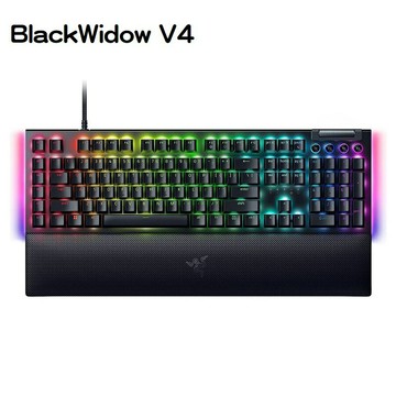 【享最高折300】Razer 雷蛇 BlackWidow V4 黑寡婦 蜘蛛幻彩版機械式鍵盤 綠軸/RZ03-04691600-R3T1 黃軸/RZ03-04693300-R3T1