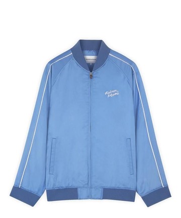Maison Kitsuné Viscose Full-Zip Sweatshirt