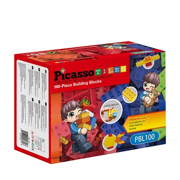 美國PicassoTiles - 早教創意積木-100pcs