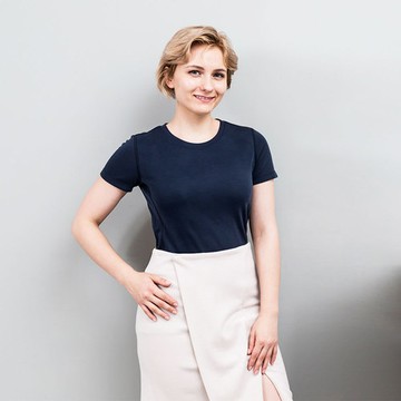 O5 PRO｜奇異Ｔ－女版/圓領 (西裝藍)