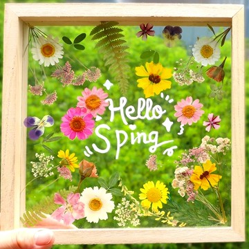 A-ONE 匯旺 雙層彩繪壓花壓克力木質畫框  5個  20x20cm