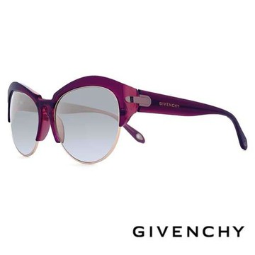 【GIVENCHY 紀梵希】個性眉框系列太陽眼鏡(- 紫紅 - GISGV881-N18X)