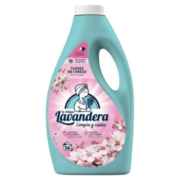 La Antigua Lavandera 護纖去污洗衣精 櫻花  1個  1.8L