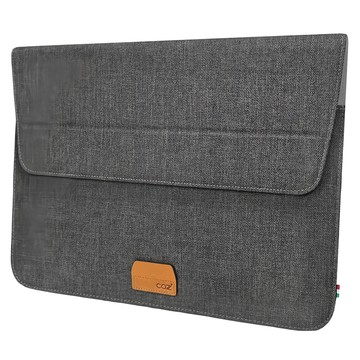 COZi CITY Stand Sleeve 纖薄支架電腦包 適用於12-13吋MacBook Pro/Air (M1~M3版本)  13吋(335 x 240 x 18mm)  石墨黑  1個