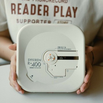 音響 留聲機 syitren/賽塔林R400CD機復古黑膠聽音樂專輯光盤藍牙cd播放機