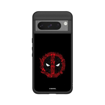 Pixel 8 Pro SolidSuit 黑 - 迪士尼-漫威 Marvel - 死侍-漫畫標誌