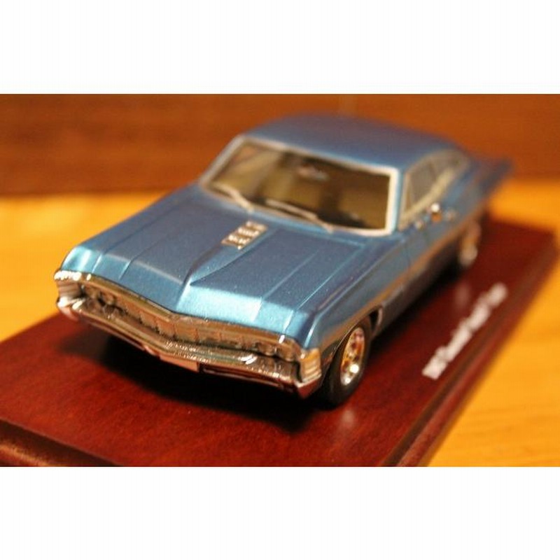 TSMモデル 1/43 シボレーインパラ 2ドアクーペ 1967 マリンブルー 