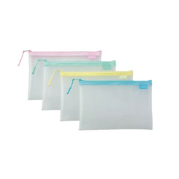 COX 三燕 B6 EVA環保 抗靜電 霧面 收納 拉鍊袋  顏色隨機 12個 /包 NO.8151H｜領券最高折$220