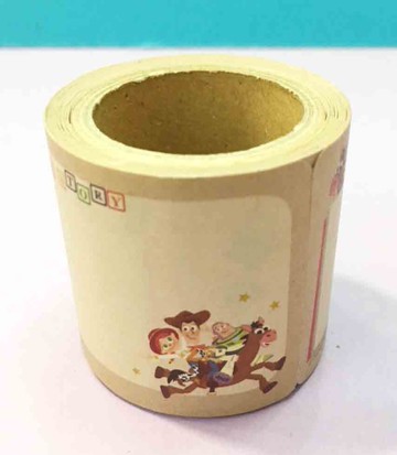 【震撼精品百貨】迪士尼玩具總動員~膠帶-三眼怪綠*51187