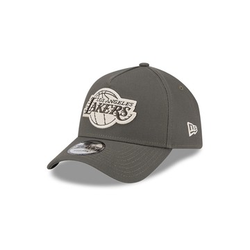 New Era 9FORTY 940AF MOSS CANVAS CHAINSTITCHING 棒球帽 湖人隊