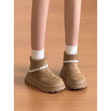 真皮鏤空舒適軟底網面透氣休閑鞋