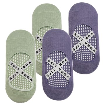 NicoFun 愛定做 交叉彈力帶止滑襪  女襪  22-24.5cm  夏薄款  22~24.5cm  藍色 + 綠色