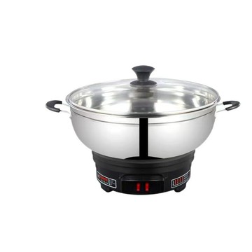 多功能電熱鍋電鍋多功能一體電炒一體鍋家用鍋- 防干燒+自動斷電【宜家良品百貨】