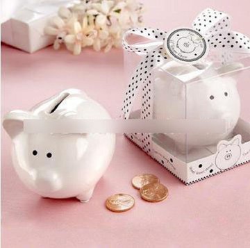 【婚禮回禮贈品-小豬存錢儲蓄罐-20個/組】創意可愛 婚禮/寶寶滿月回禮 生日小禮物-726001