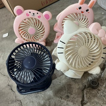 [沐沐屋]嬰兒車夾扇 小風扇 桌上夾扇 可外接電源 可蓄電
