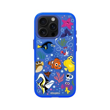 iPhone 16 Pro Clear 激光藍 - 迪士尼-皮克斯 PIXAR - 海底總動員 - 角色集合