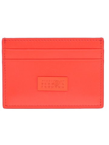 mm6 maison margiela card holder with logo