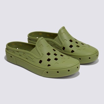 Vans MTE Slip-On Mule TRK 男女款橄欖綠色懶人拖鞋