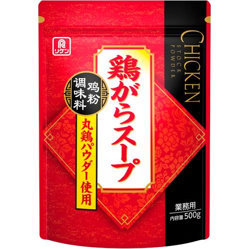 リケン　鶏がらスープ 丸鶏パウダー使用　500ｇ×10袋