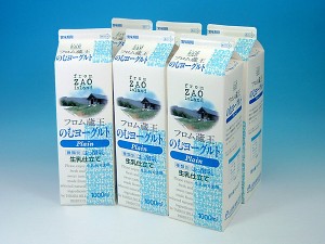 フロム蔵王のむヨーグルト1000ml×6本 送料別 冷蔵 冷凍品と同梱不可 沖縄・離島送料加算