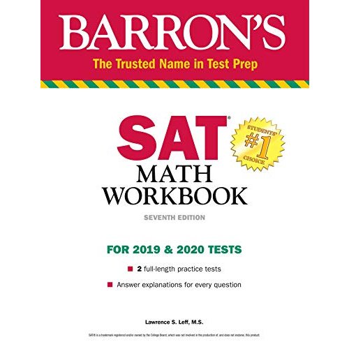 SAT Math Workbook (Barron's Test Prep)