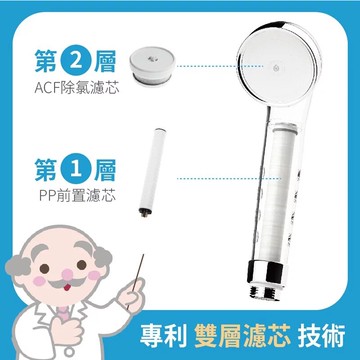 韓國進口 皮益博士 安心蓮蓬頭(單支體驗組) 贈除氯測試劑 台灣公司貨