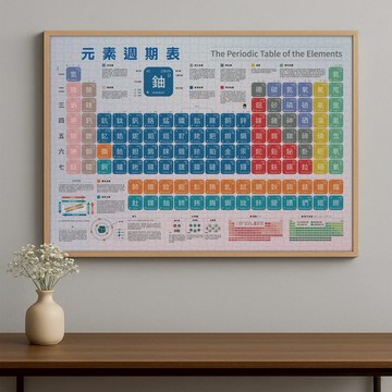 【賽先生科學工廠】中文化學元素表拼圖｜融入生活的化學課