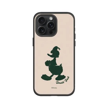 iPhone 15 Pro Max SolidSuit 黑 - 迪士尼-米奇 Mickey - 唐老鴨 - 剪影版