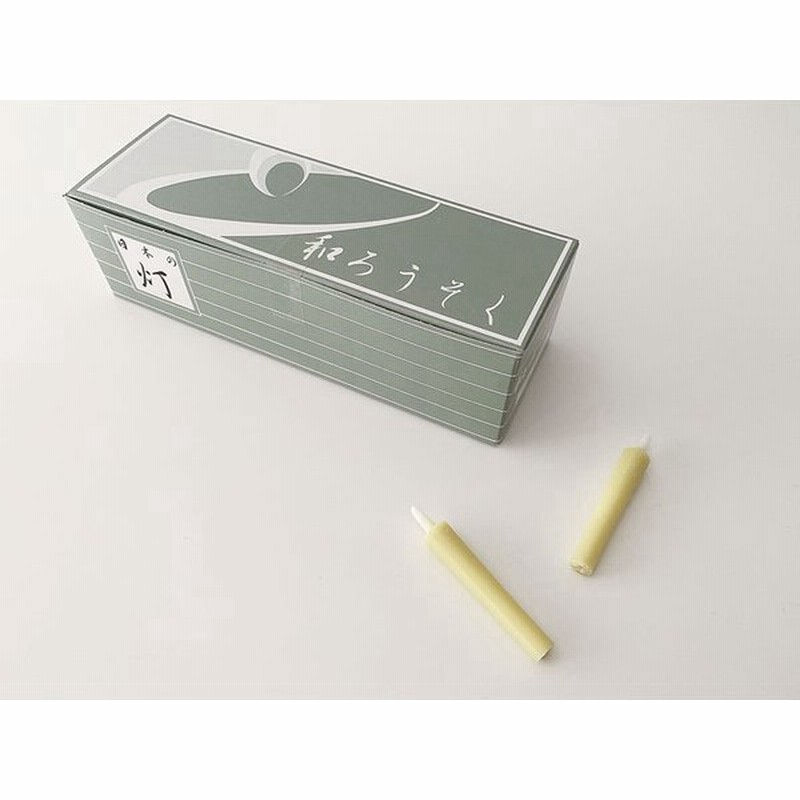 99円 メーカー直売 型 和蝋燭 朱棒10号