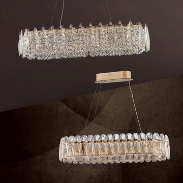 K9進口水晶吊燈 41-20851、20852