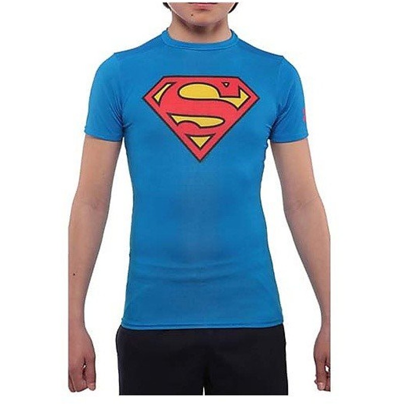 セール Under Armour アンダーアーマー ジュニアスポーツウェア Tシャツ トレーニングアパレル Ua Boys ヒートギアフィッティド Alterego Superman 通販 Lineポイント最大0 5 Get Lineショッピング