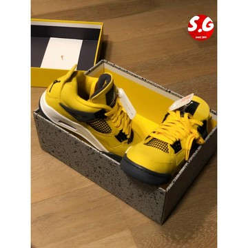 S.G AIR JORDAN 4 RETRO Lightning 黑黃 閃電 AJ4 男鞋 CT8527-700