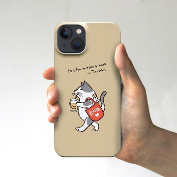 台灣 Stroll 智慧型手機保護殼 米色