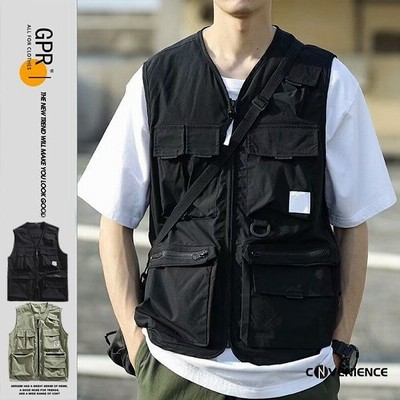 フィッシングベスト メンズ レディース 男女兼用 多ポケット 多機能 ベスト チョッキ 便利 機能性 お釣り アウトドア キャンプ 登山 30代40代50代 通販 Lineポイント最大get Lineショッピング