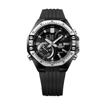 CASIO卡西歐 EDIFICE ECB-10 系列 太陽能計時高效能賽車藍牙運動腕錶 ECB-10TP-1A 48.5mm｜樂天全館特惠中★指定刷卡回饋10%